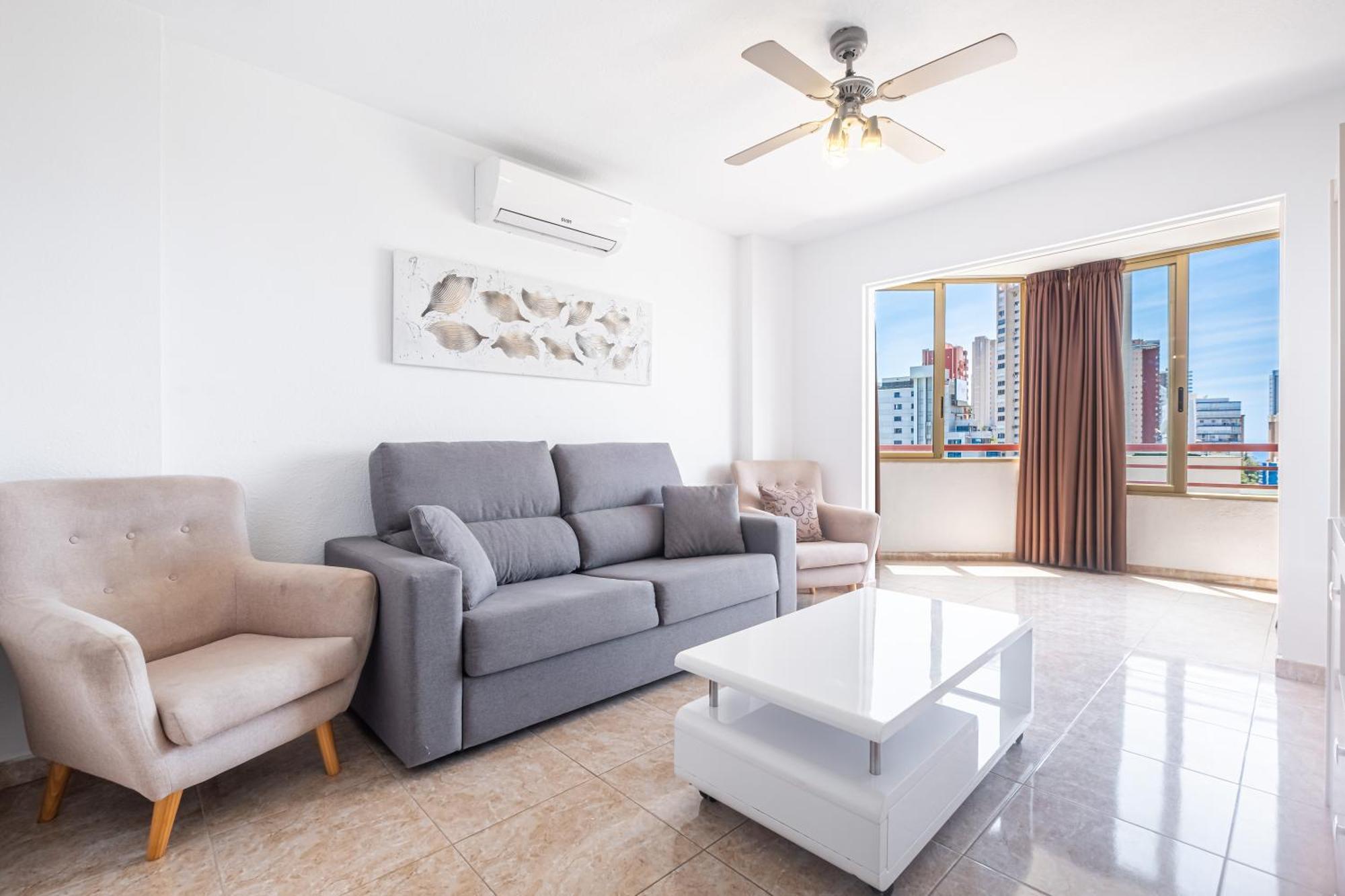 Europa Center 12-B Apartment Levante Beach 貝尼多姆 外观 照片