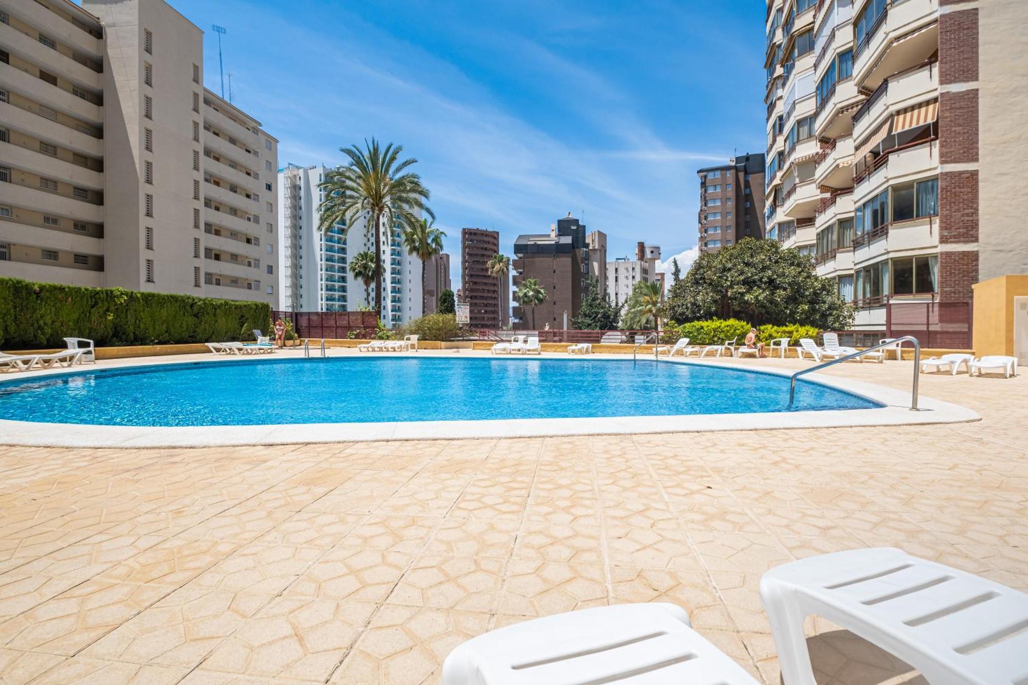 Europa Center 12-B Apartment Levante Beach 貝尼多姆 外观 照片