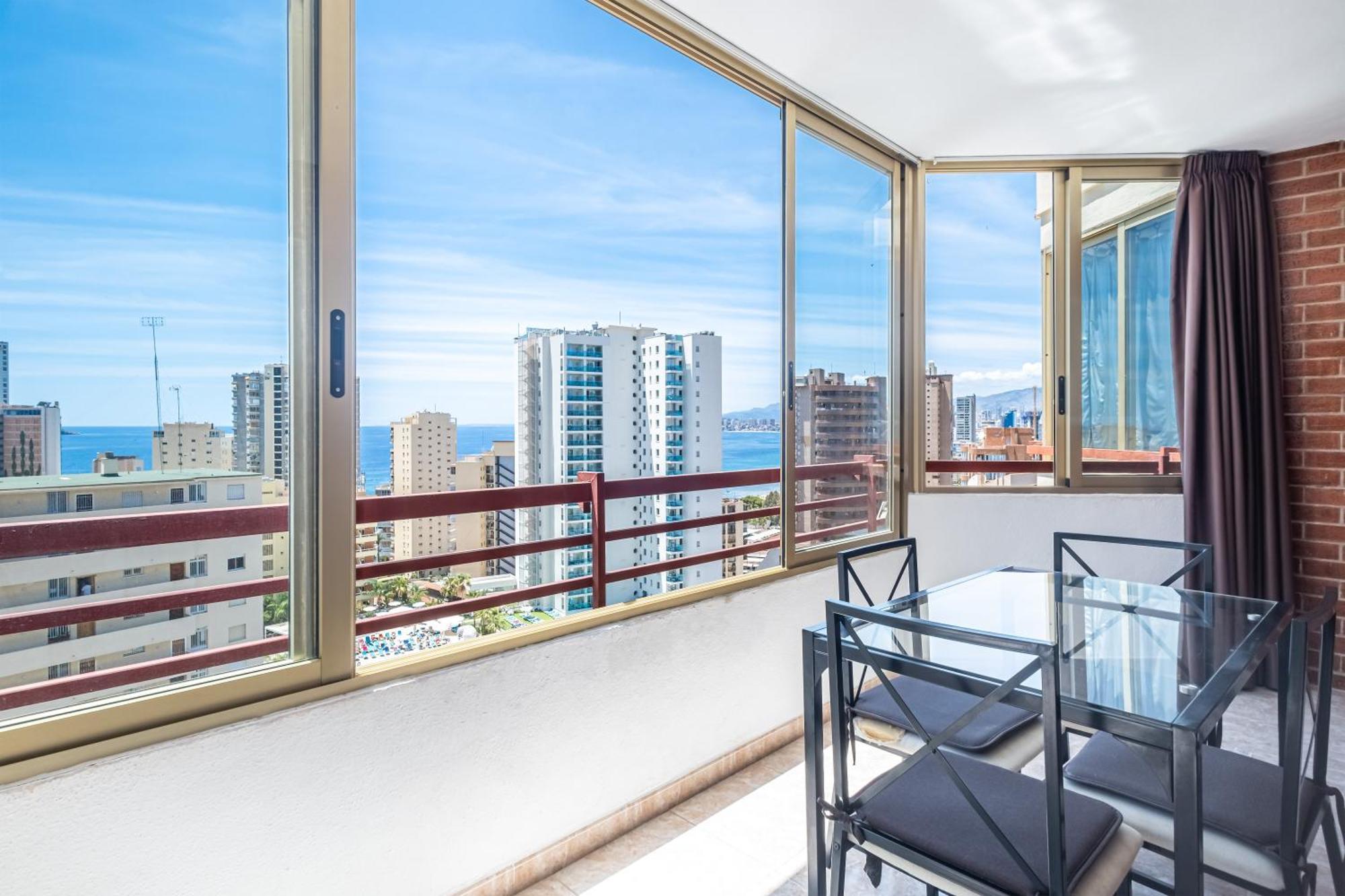 Europa Center 12-B Apartment Levante Beach 貝尼多姆 外观 照片