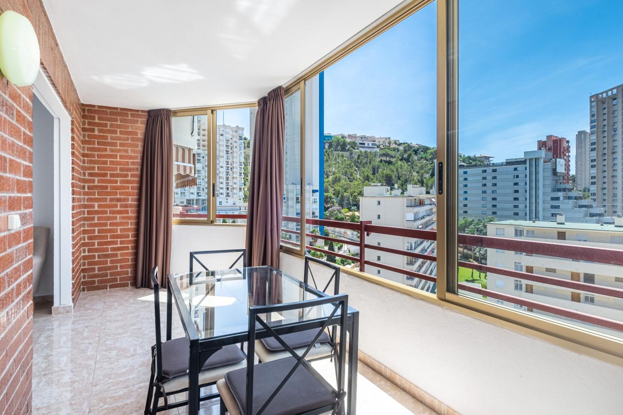 Europa Center 12-B Apartment Levante Beach 貝尼多姆 外观 照片