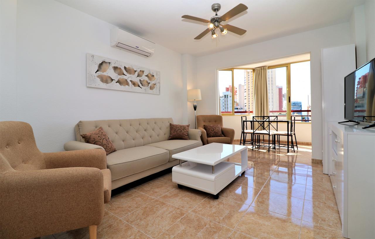 Europa Center 12-B Apartment Levante Beach 貝尼多姆 外观 照片